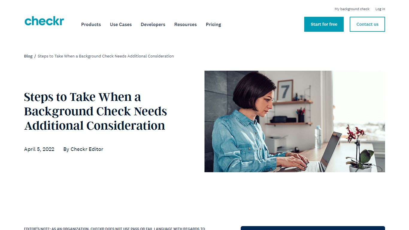 What Happens If You “Fail” a Background Check? | Checkr Blog