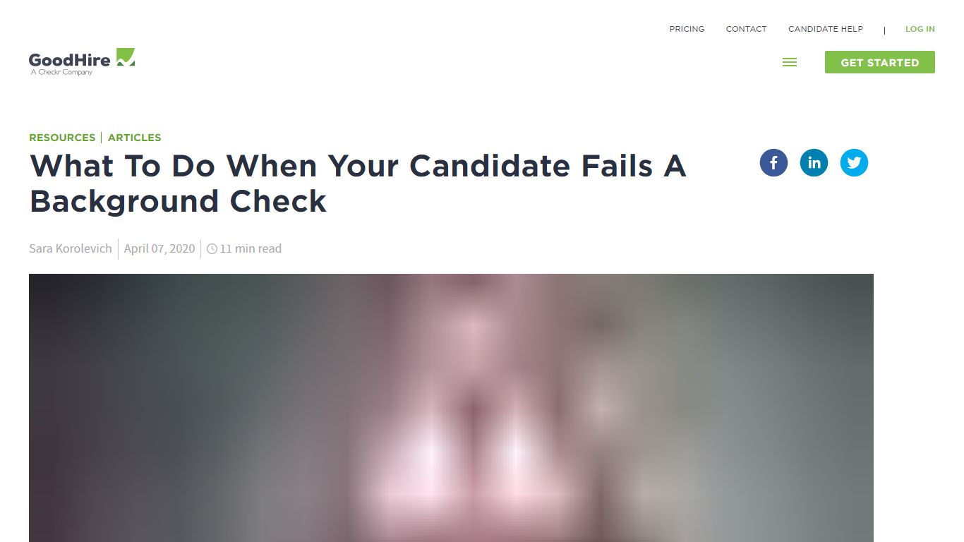 What To Do When Your Candidate Fails A Background Check